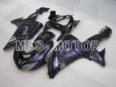 Kawasaki NINJA ZX10R 2006-2007 Injection ABS Fairing - Flame - Black Purple - MFS4027
